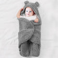 Cobertor infantil com capuz para bebê - Saco de dormir Ultra Macio 0-12 meses - Foquei Web